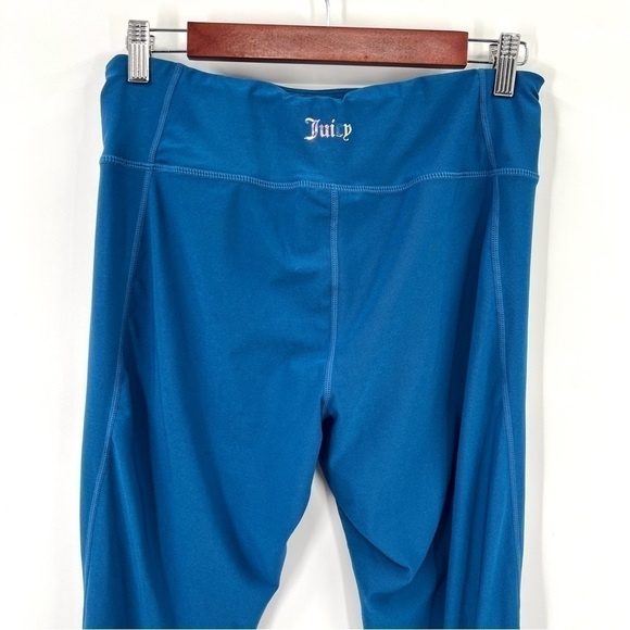 JUICY COUTURE SPORT Woman's Royal Blue Ankle Activewear Leggings Size XL - Picture 6 of 11